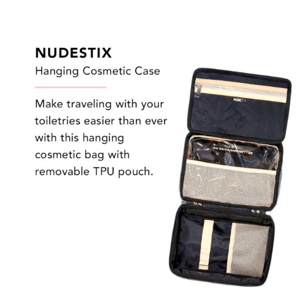 Nudestix‎ hanging cosmetics case